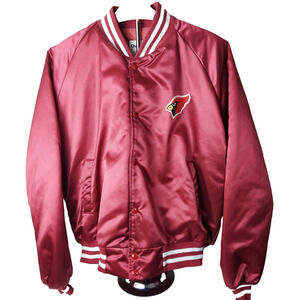 Vintage 80's Chalk Line St. Louis Phoenix Arizona Cardinals NFL Satin Jacket XL